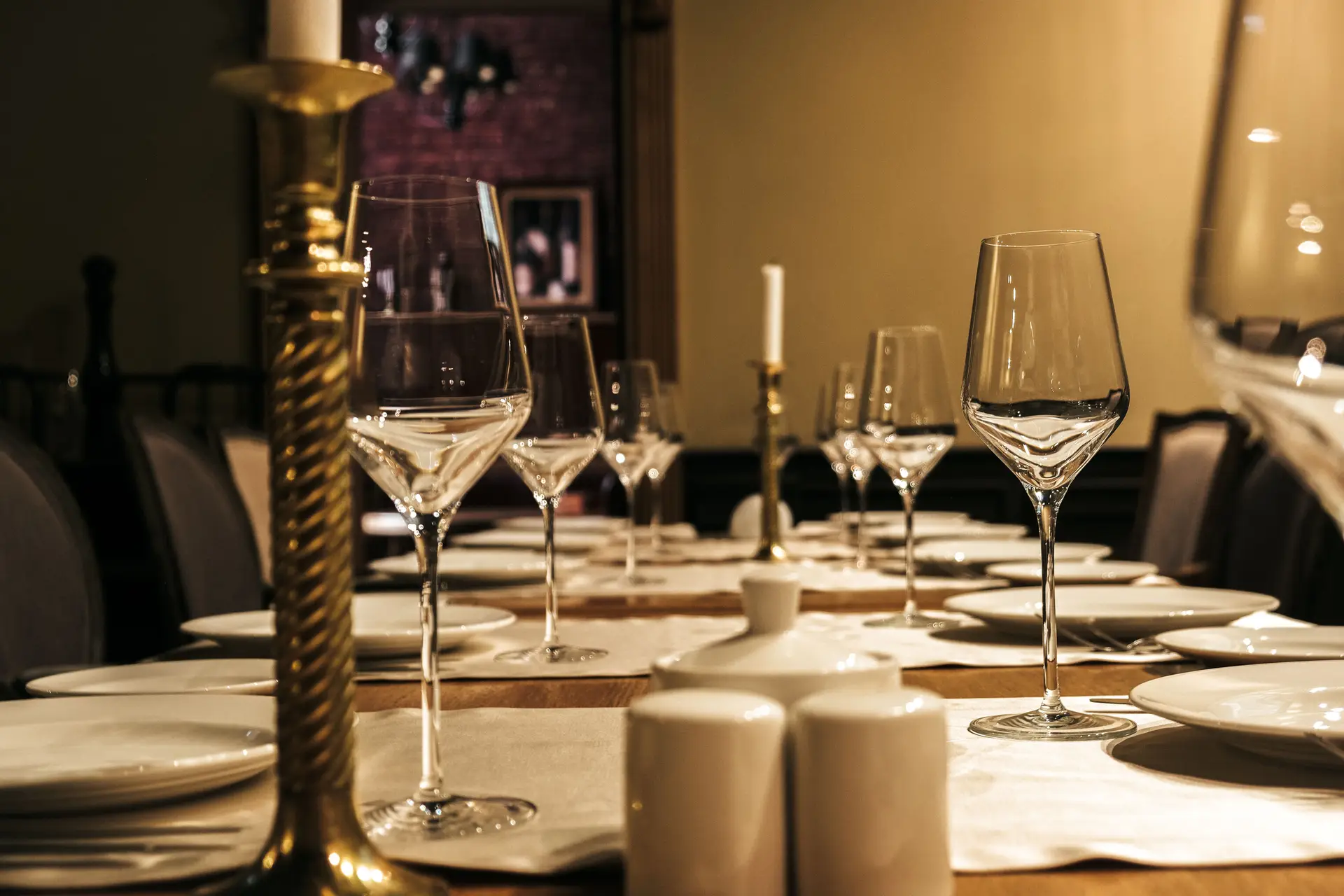 Luxurious table setting